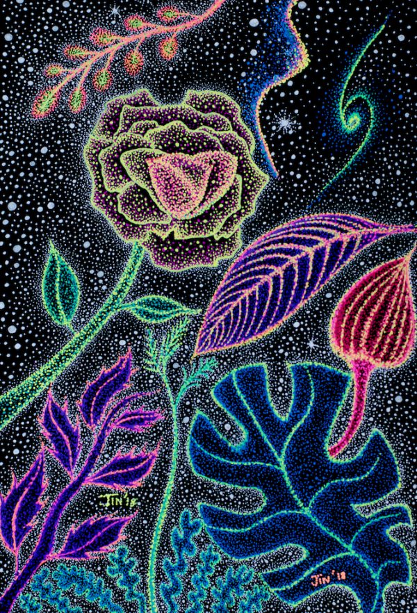full-moon-nights-psychedelic-draw-buy-art-online-jungle-sketch-draw-painting-illustration