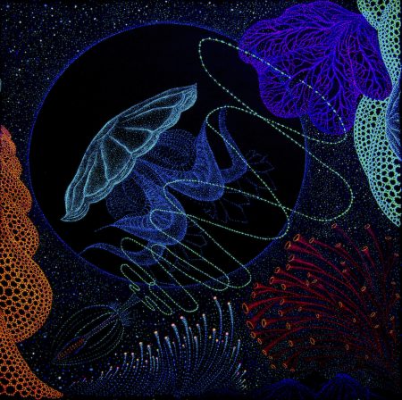 Medusa-I-buy-ocean-art-marine-artwork-sea-draw-painting-trippy-marine-indian-artist-aquatic-illustration-deep-water