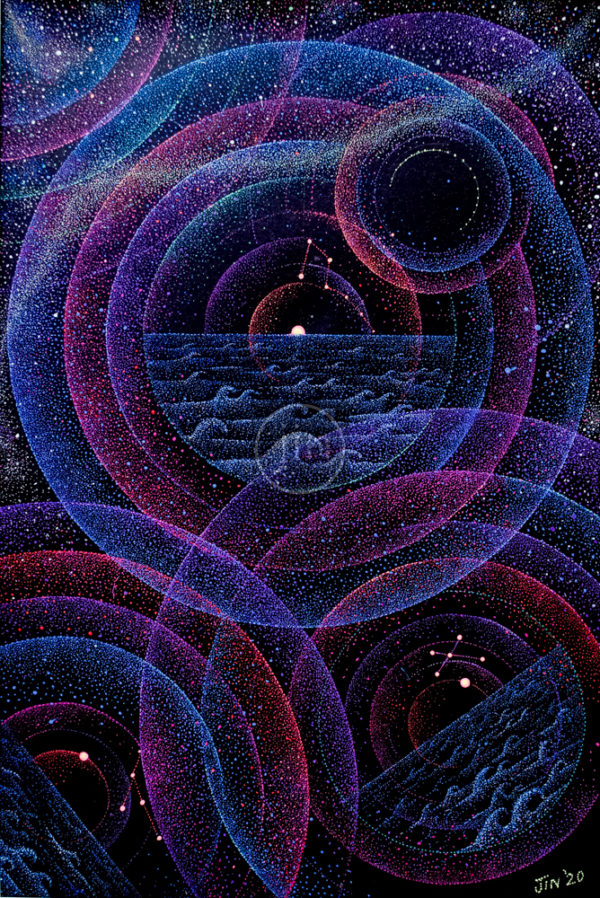 Space-Bubble-Sunsets-psychedelic-artwork-pointillism-art-trippy-glow-inthedark-jin-dot-art-dotwork-art